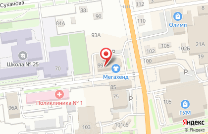 ТЦ Манеж на улице Володарского на карте