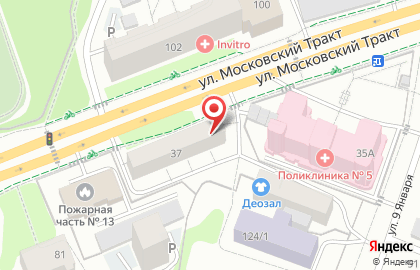 Аптека Тюменская на Московском тракте на карте