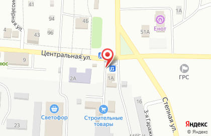 Банкомат, Поволжский банк Сбербанка России, ОАО, Волжское отделение №8553 на Центральной улице на карте