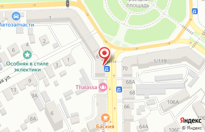 Супермаркет Магнит в Ростове-на-Дону на карте