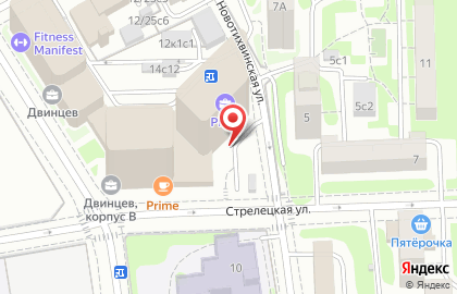 БЦ Двинцев на Савёловской (СТЛ) на карте