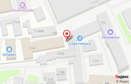 Санкт-Петербургская школа визуальных искусств на карте
