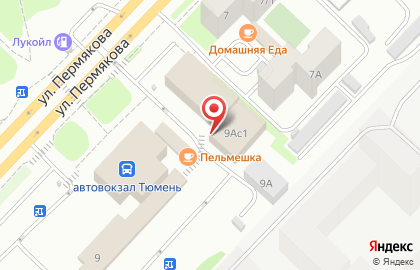 Торговый центр Ярмарка на улице Пермякова на карте
