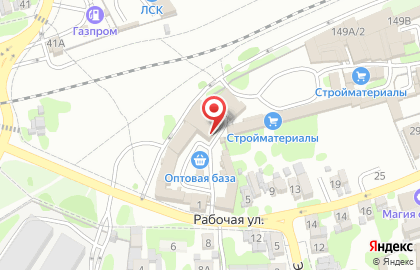 Продуктовый магазин в Краснодаре на карте