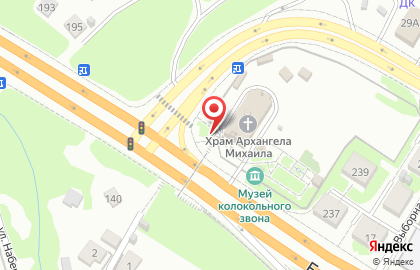 Киоск по продаже хлебобулочных изделий на Большевистской улице на карте