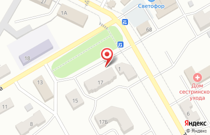 Супермаркет Магнит в Киселёвске на карте