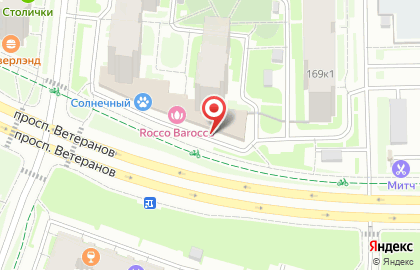 Супермаркет Дикси в Красносельском районе на карте