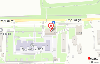 Магазин косметики и бытовой химии Магнит Косметик на Ягодной улице на карте