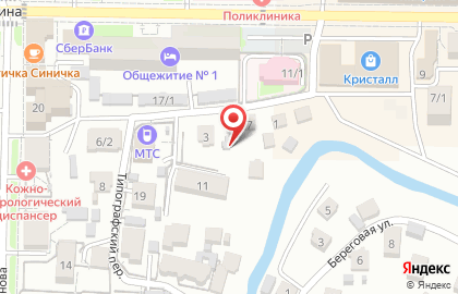 Общежитие, ГАТСИиС на карте
