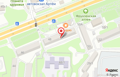 Магазин цветов во Владивостоке на карте