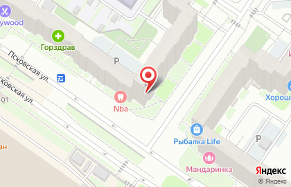 Магазин ЛИТР.beer на Октябрьском проспекте на карте