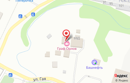 Гостиница Граф Орлов на карте