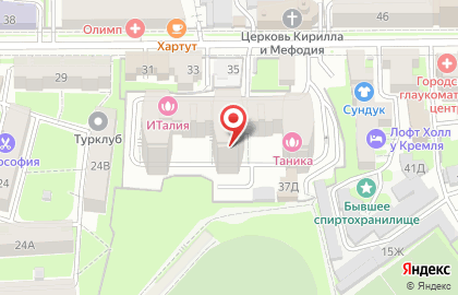 Частный детский сад Кроха на карте