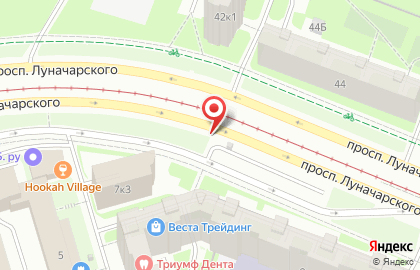 Автостоянка в Санкт-Петербурге на карте