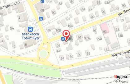 Центр стандартизации, метрологии и испытаний, ФБУ на улице Ворошилова на карте