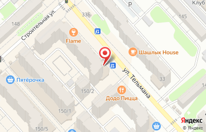 Магазин Продукты из Казахстана на улице Тельмана в Энгельсе на карте