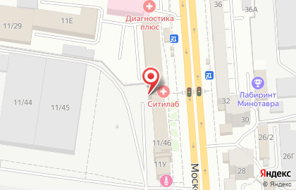 Компания бухгалтерского аутсорсинга Либба на Московском проспекте на карте