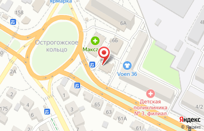 Арсенал на улице Матросова на карте