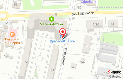 Магазин Красное & Белое в Москве на карте