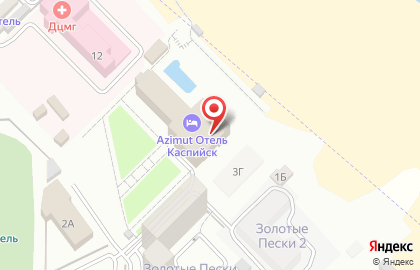 Отель Azimut на карте