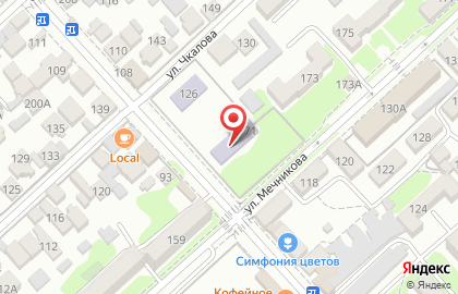 Детский сад на улице Мечникова на карте