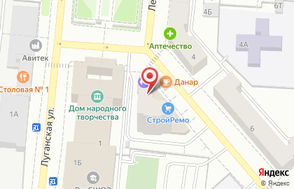 Женский фитнес-клуб Monroe на улице Ленинградской на карте