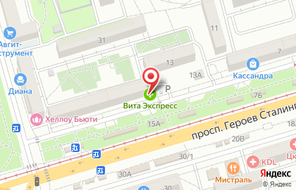 Аптека от склада в Волгограде на карте