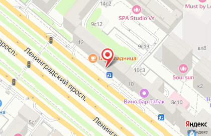 салон красоты Персона на Ленинградском проспекте на карте