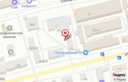 Восток-М на улице Гагарина на карте
