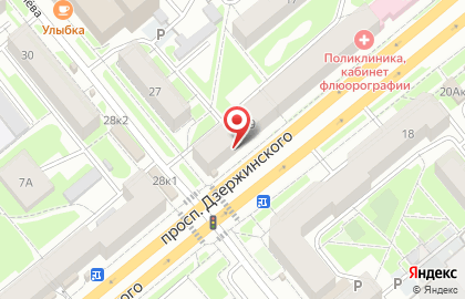 Супермаркет Магнит в Новосибирске на карте