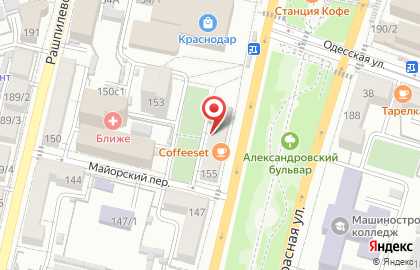 Гостиница Якутия в Западном округе на карте