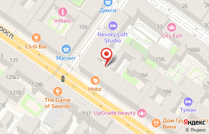 Анелик на площади Александра Невского II на карте