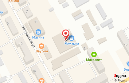 Микрофинансовая компания Срочноденьги на Московской улице в Канаше на карте