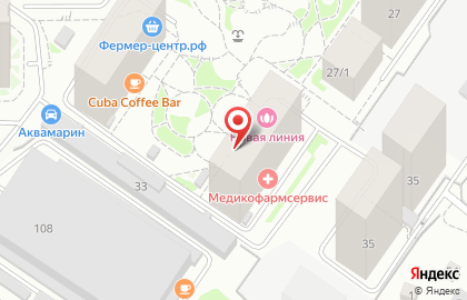 Система аптек Эдельвейс в Октябрьском районе на карте