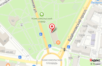 Бригантина на Будённовском проспекте на карте