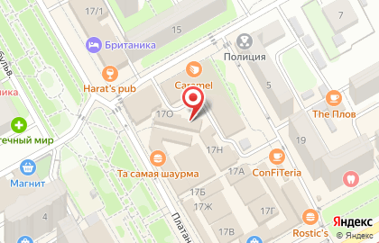 Магазин Vis-a-vis на проспекте Чекистов на карте