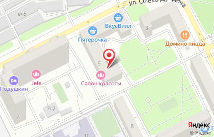 Участковый пункт полиции район Филёвский парк в Филевском парке на карте