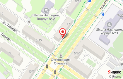 Продуктовый магазин в Москве на карте