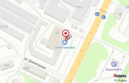 Торговый дом Лидер в Орджоникидзевском районе на карте