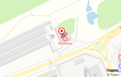Многопрофильный медицинский центр ВЕРАМЕД Премиум на улице Говорова в Одинцово на карте