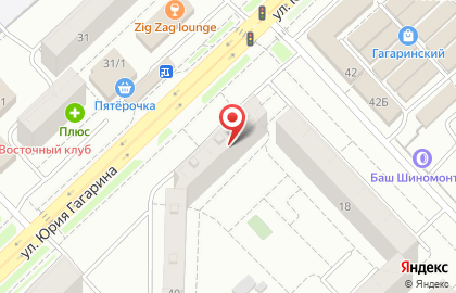 Салон красоты Nelly на улице Юрия Гагарина на карте