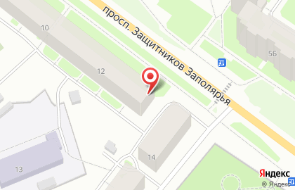Магазин Клякса в Мурманске на карте