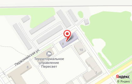 Детская музыкальная школа №4 на Первомайской улице на карте
