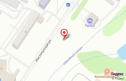 Банкомат УРАЛСИБ БАНК на Институтской улице на карте