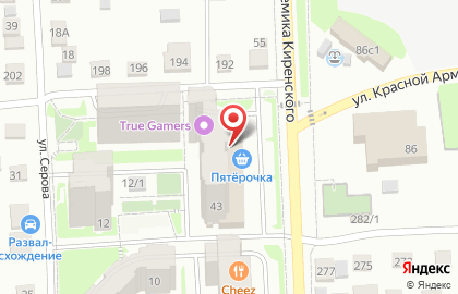 Квартирное бюро на улице Академика Киренского на карте