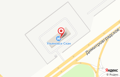 Торгово-сервисная компания Ульяновск-Скан на карте