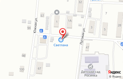 Торговый павильон Светлана на карте