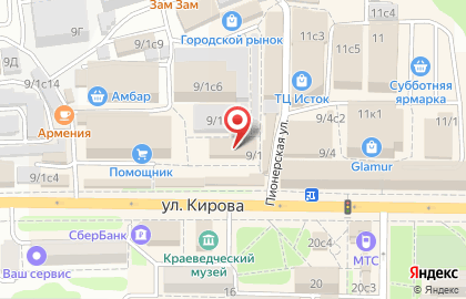 Медицинский центр Евгения во Владивостоке на карте