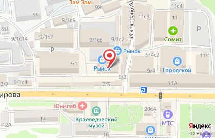 Медицинский центр Евгения во Владивостоке на карте