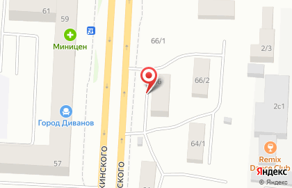 Парикмахерская Аида на улице Дзержинского на карте